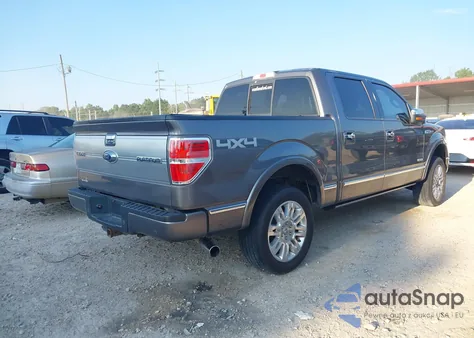 2013 Ford F-150 Platinum из США, поврежденный, VIN 1FTFW1ET0DFD76329